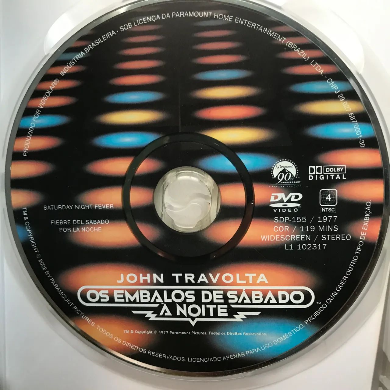 DVD OS EMBALOS DE SÁBADO A NOITE - Foto 3