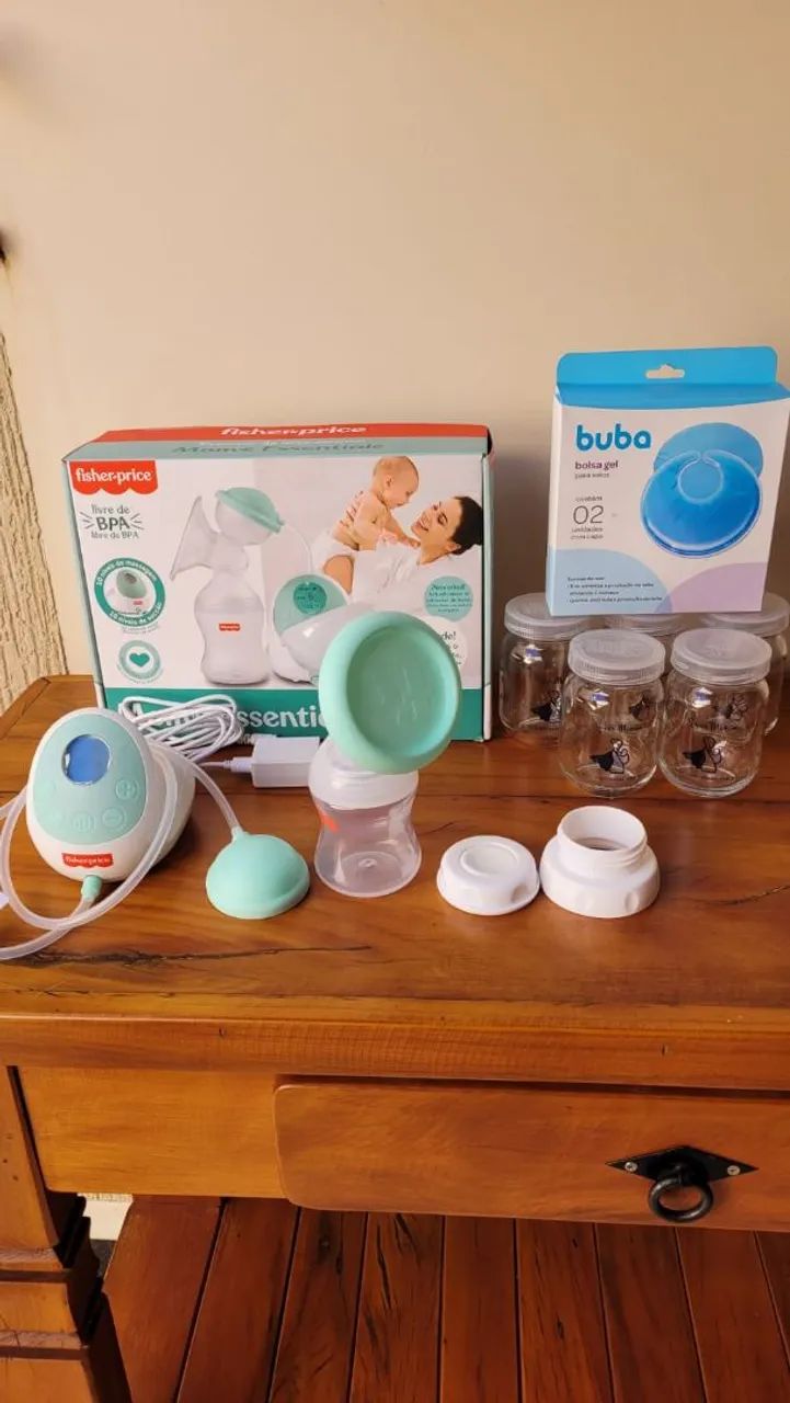 Kit para extração de leite materno