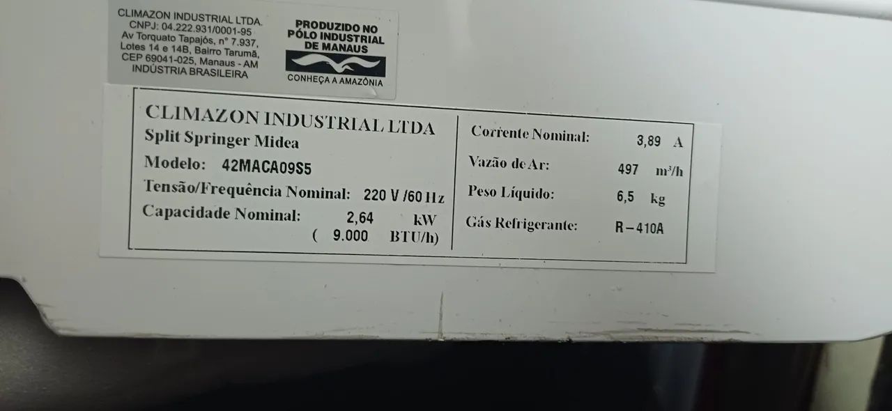 Ar-condicionado Split Midea - Foto 2