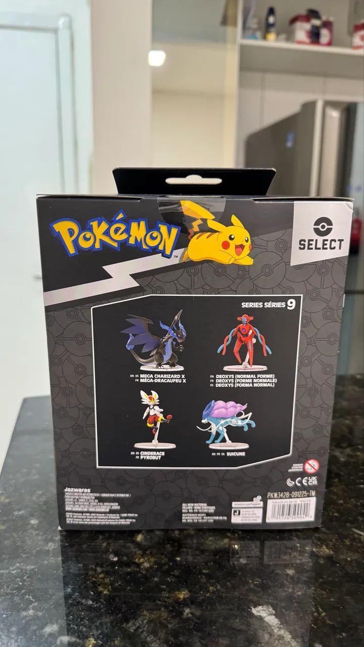 Mega Charizard X Select figure action Pokémon anime boneco estátua - Foto 5