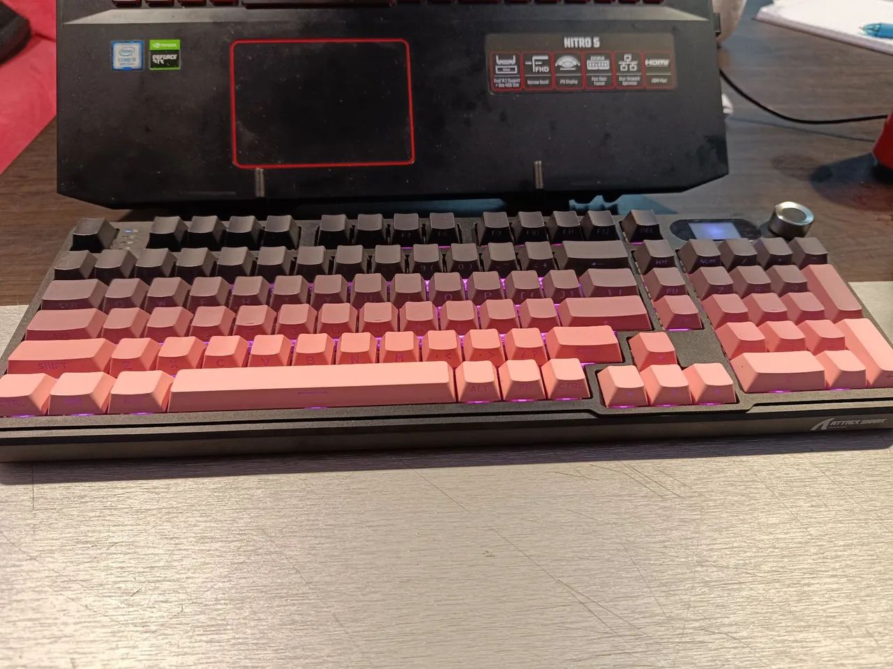 Teclado 100% Attack Shark X98Pro - Foto 2