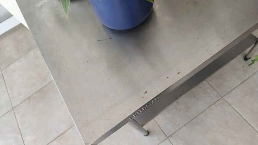 Mesa de Inox Fritomaq 100x60cm - Foto 2