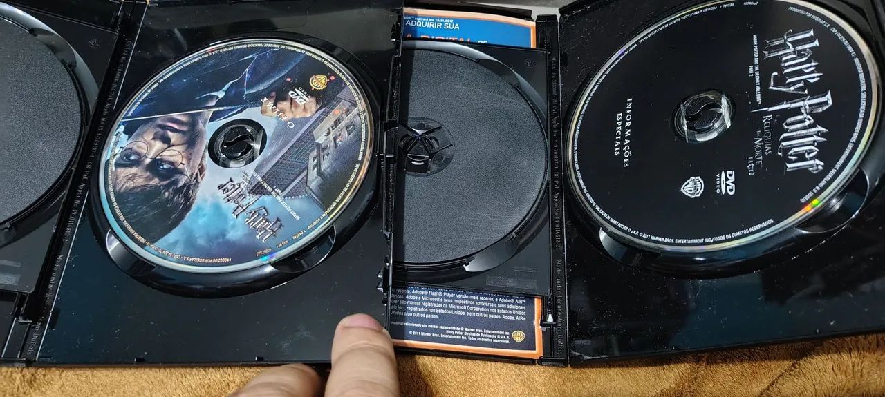 DVD Harry Potter 7 parte 1 e 2  - Foto 4