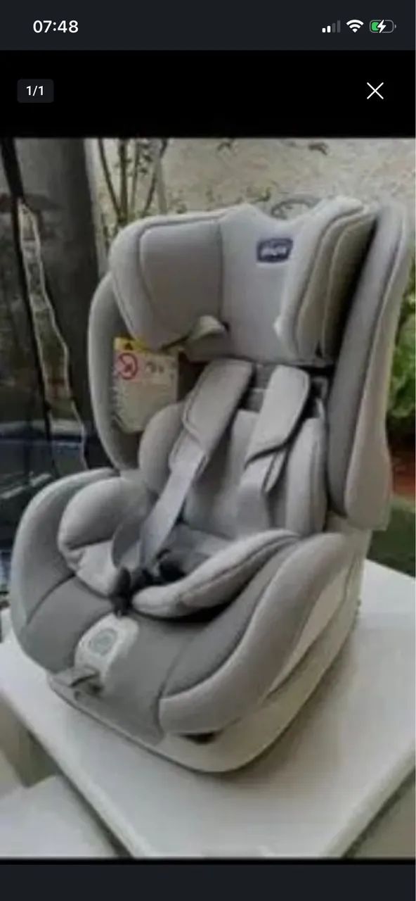 Cadeirinha infantil para carro, isofix, marca Chico 