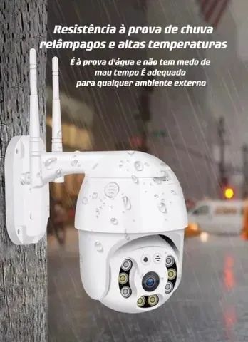 Câmera ip Speed Dome de segurança Wi-Fi externa e interna - Foto 2