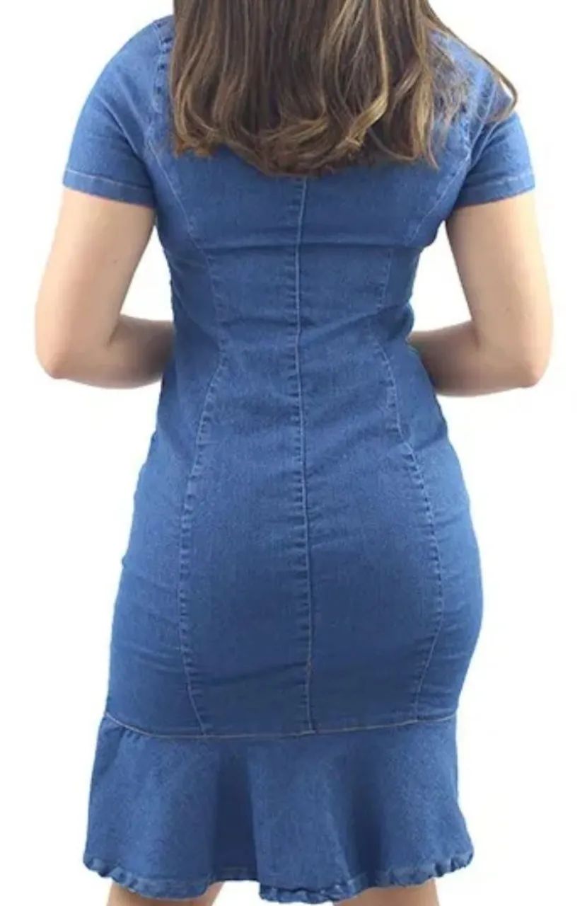 Vestido de jeans novo  - Foto 2