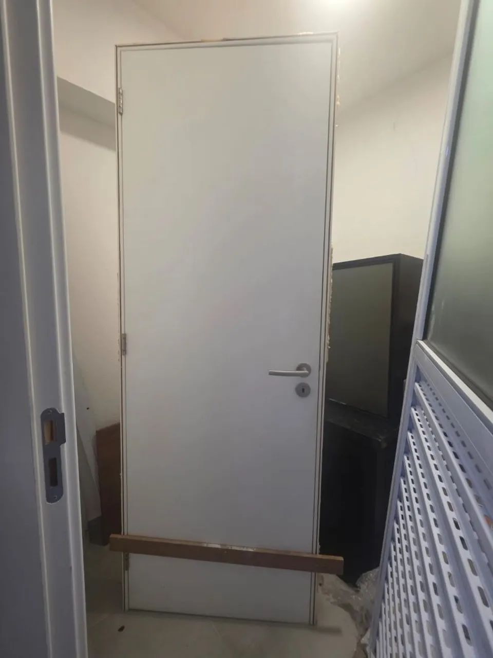 Porta Branca com batente