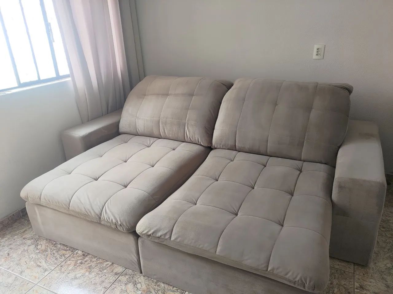 Sofá Retrátil com Molas Ensacadas  - Foto 2