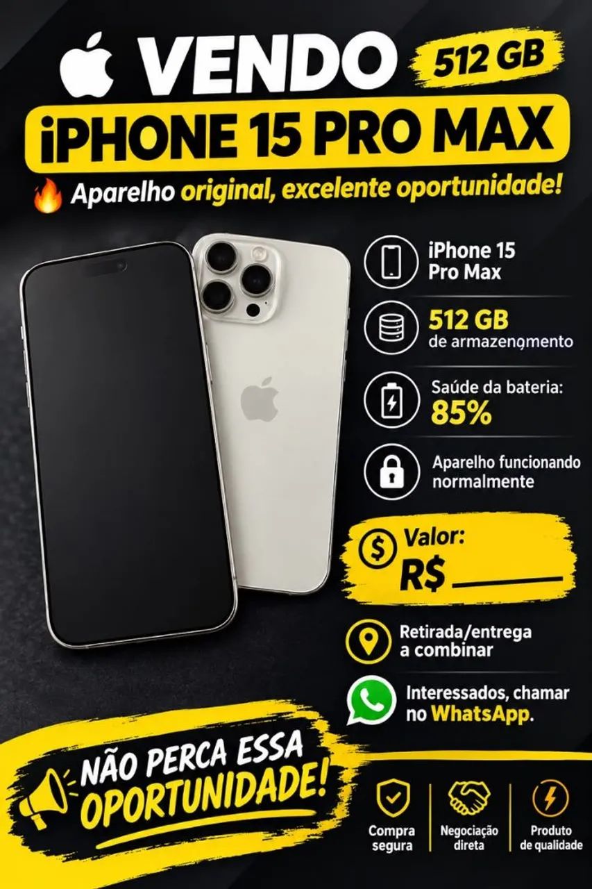 iPhone 15 pro Max 512Gb