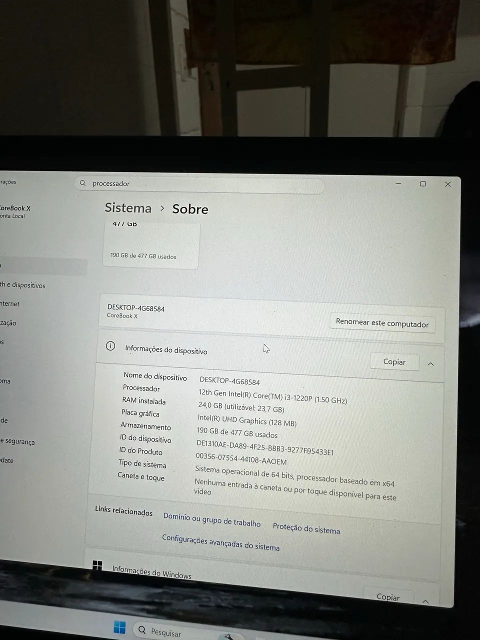 Notebook Corebook X - Potente e Rápido (24GB RAM / SSD 512GB / Tela 2K) - Foto 2