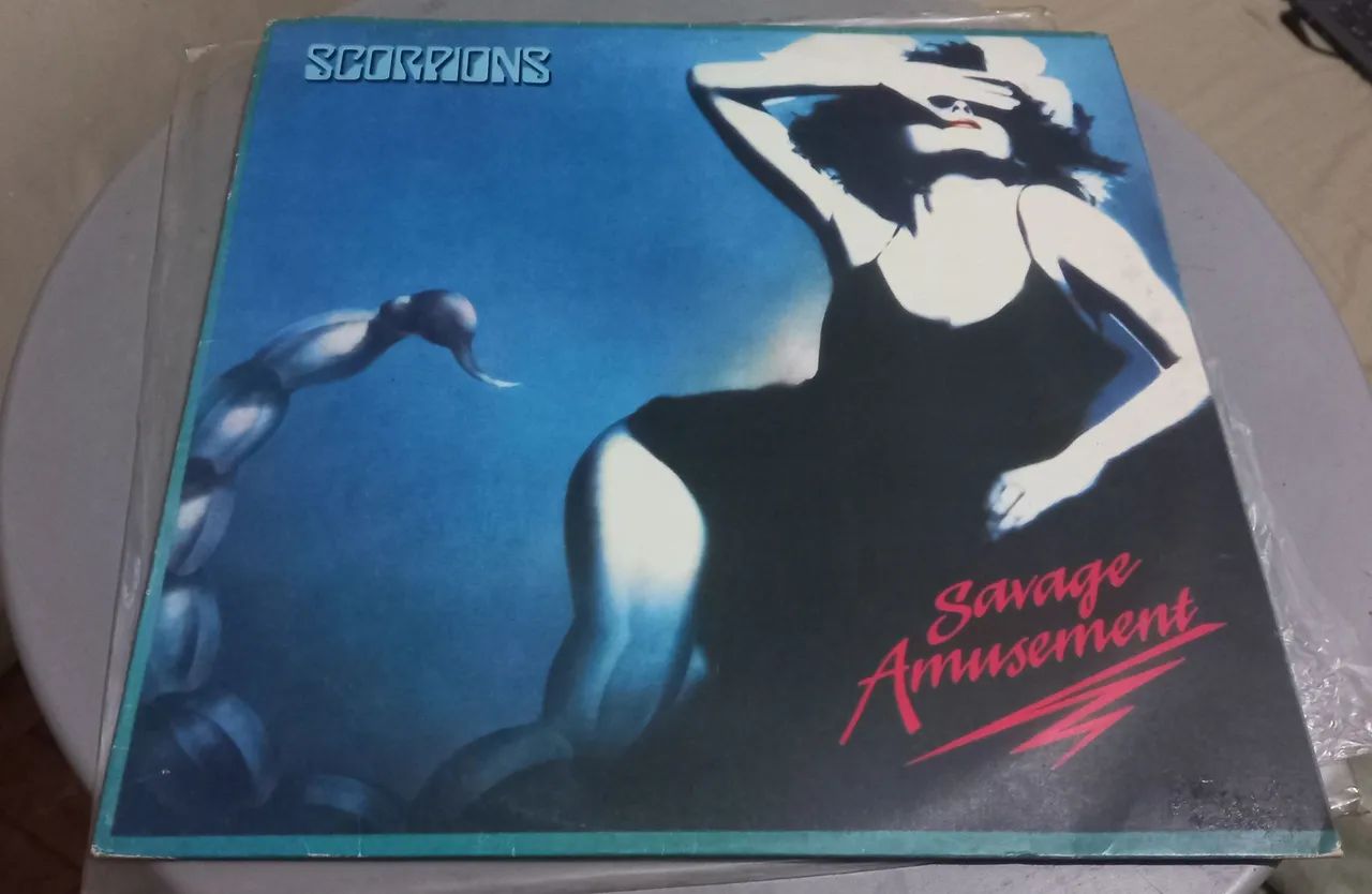 Scorpions Savage Amusement LP Polygram 1988
