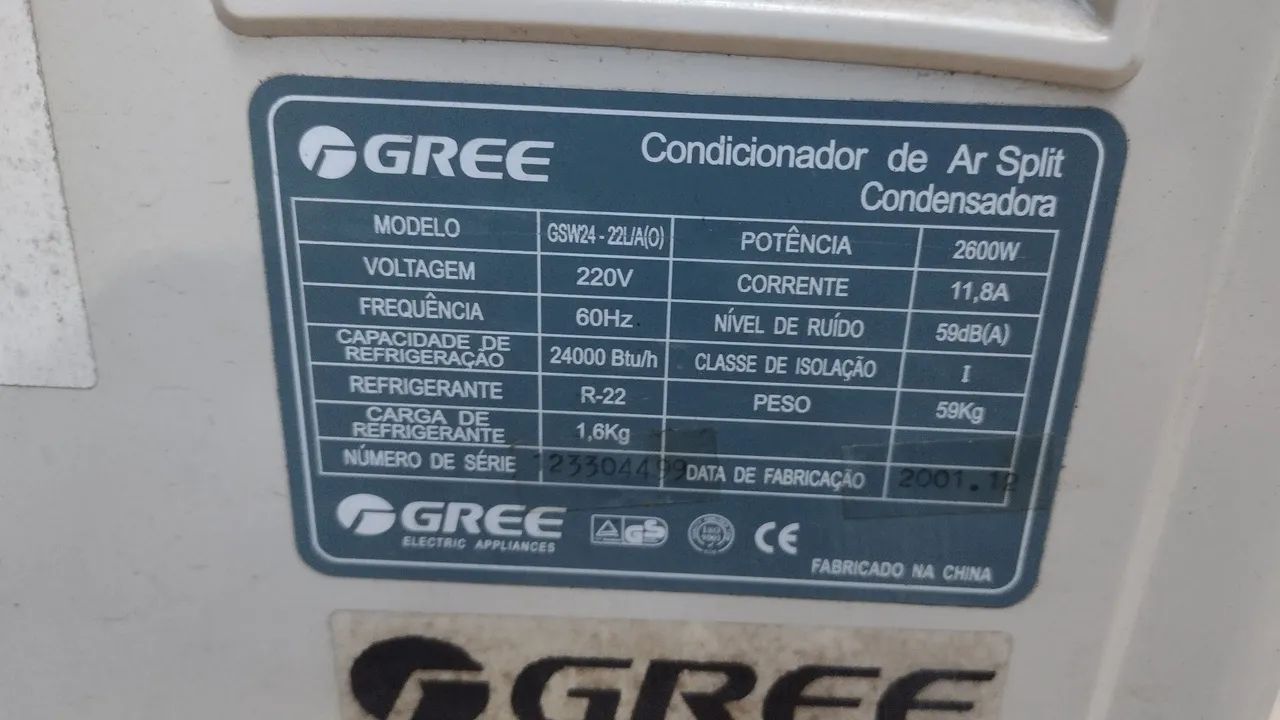 Ar condicionado 24000 BTUs  - Foto 4