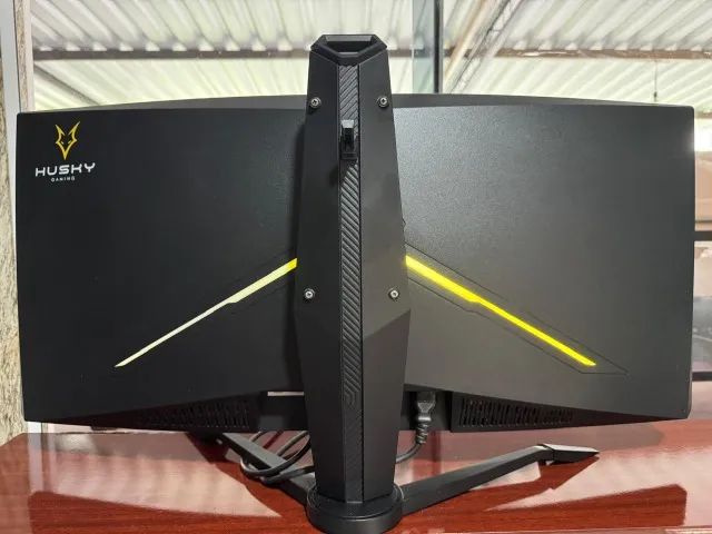 Monitor Gamer Curvo Husky Tempest 34", Ultrawide, 180Hz, QHD, 1ms, DisplayPort e HDMI - Foto 6