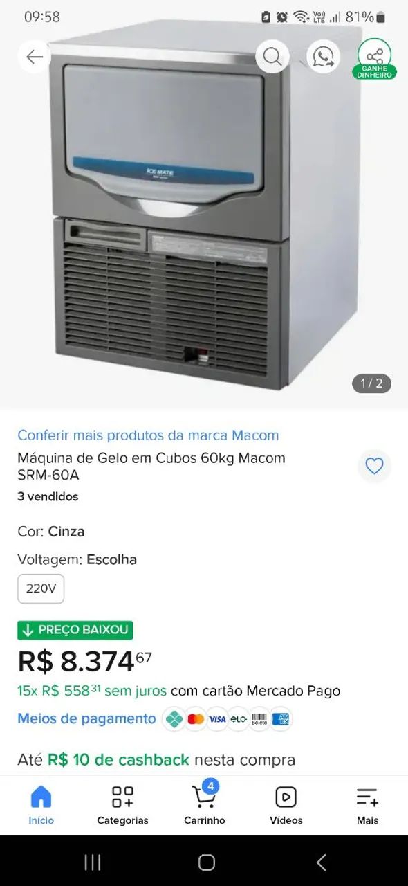 Maquina de gelo - Foto 3