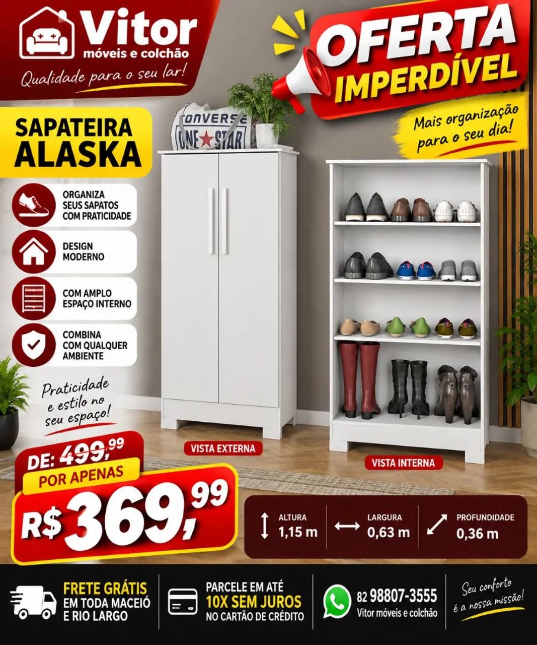 OFERTAS SAPATEIRA ALASKA - Foto 2