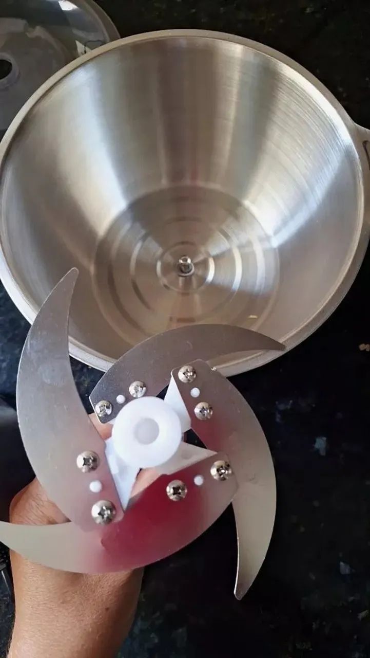 Moedor Elétrico Triturador Potente para Carne, Legumes e Temperos + Entrega gratis  - Foto 4