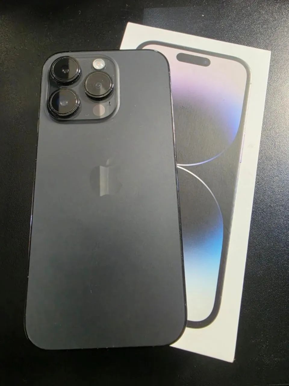 iPhone 14 Pro 256GB Space Black - bateria 85% com caixa - Foto 2