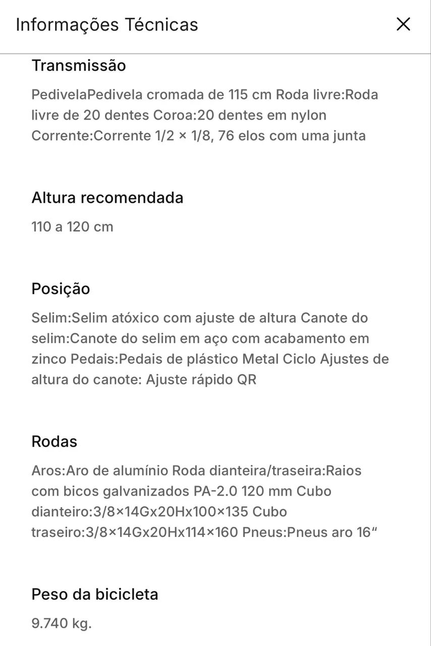 Bicicleta aro 16  - Foto 4