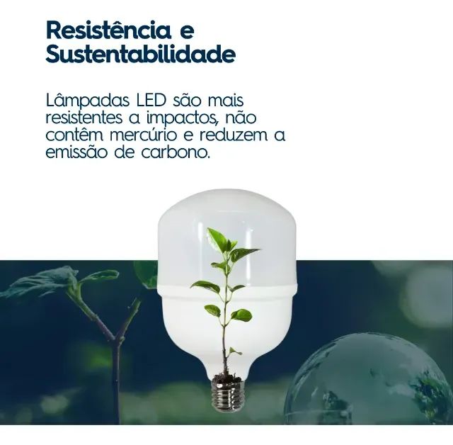 Lâmpada Led 30w Branco Frio Bivolt Goodlux - Foto 6