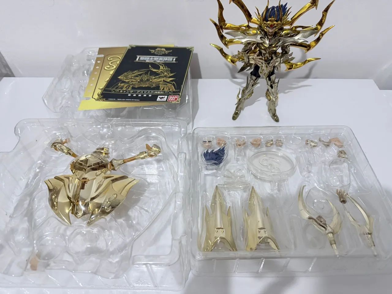 Saint Seiya SOG Cancer Deathmask God - Cloth Myth Ex- Bandai