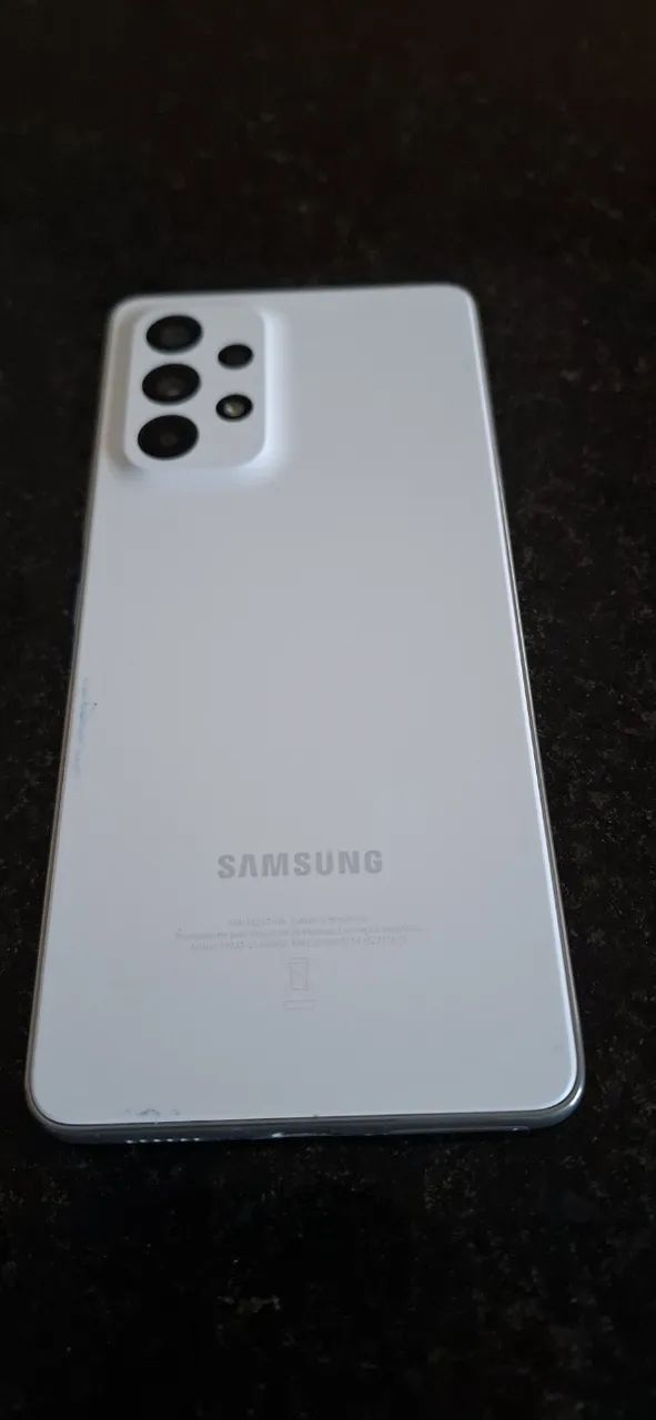 Celular Samsung A53 5G 128 GB Branco Impecável - Foto 2