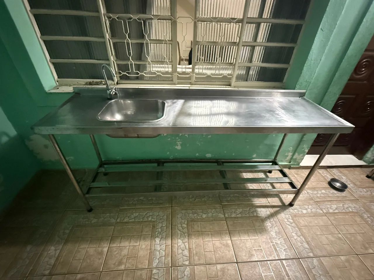 BANCADA DE INOX  COM CUBA LAVATÓRIO  - Foto 4
