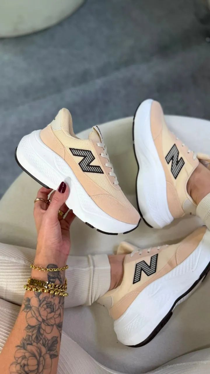 Tenis New Balance  2067 Bege  - Foto 3