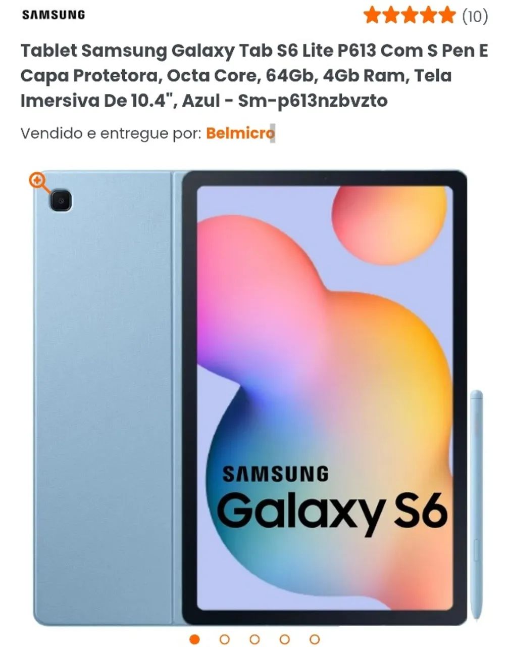 Tablet Samsung Tab S6 lite  - Foto 2