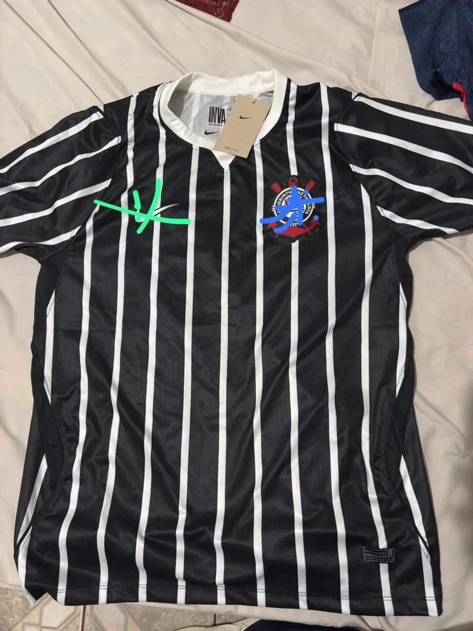 Camisa Corinthians versão torcedor 