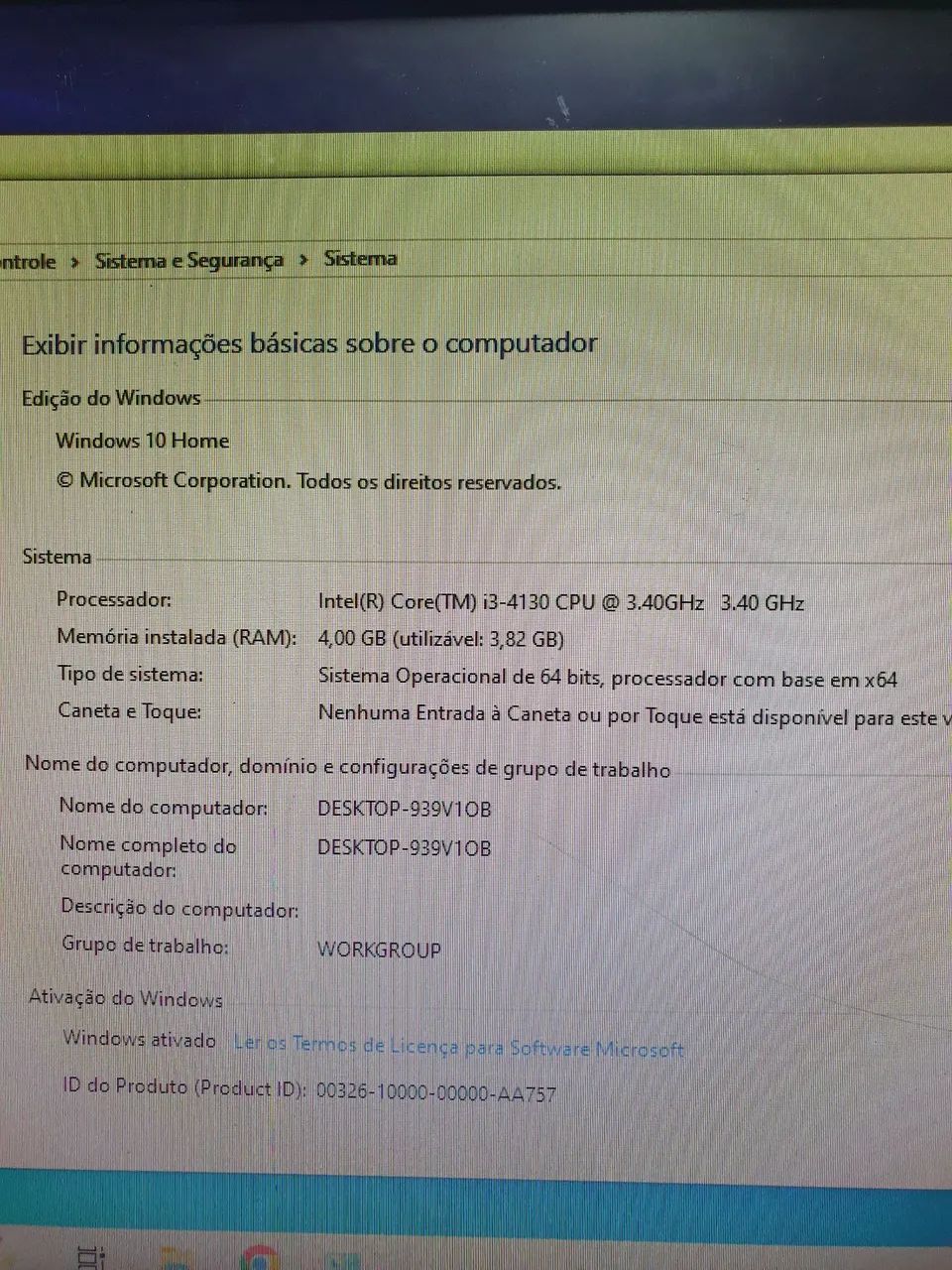CPU/PC 4GB i3-4130 HD DE 500GB - Foto 5