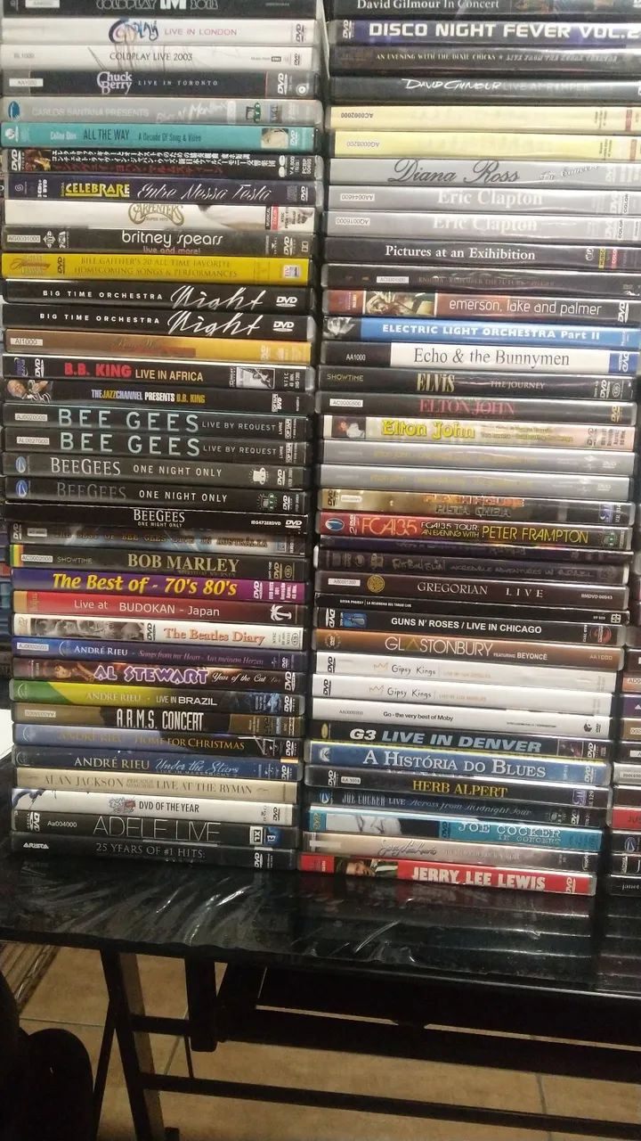 Dvds Musicais originais 