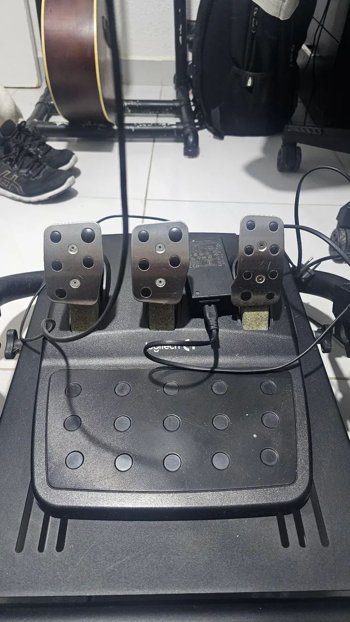 Logitech G29 + Suporte + Upgrade de Freio (Pronto pra usar!) - Foto 3