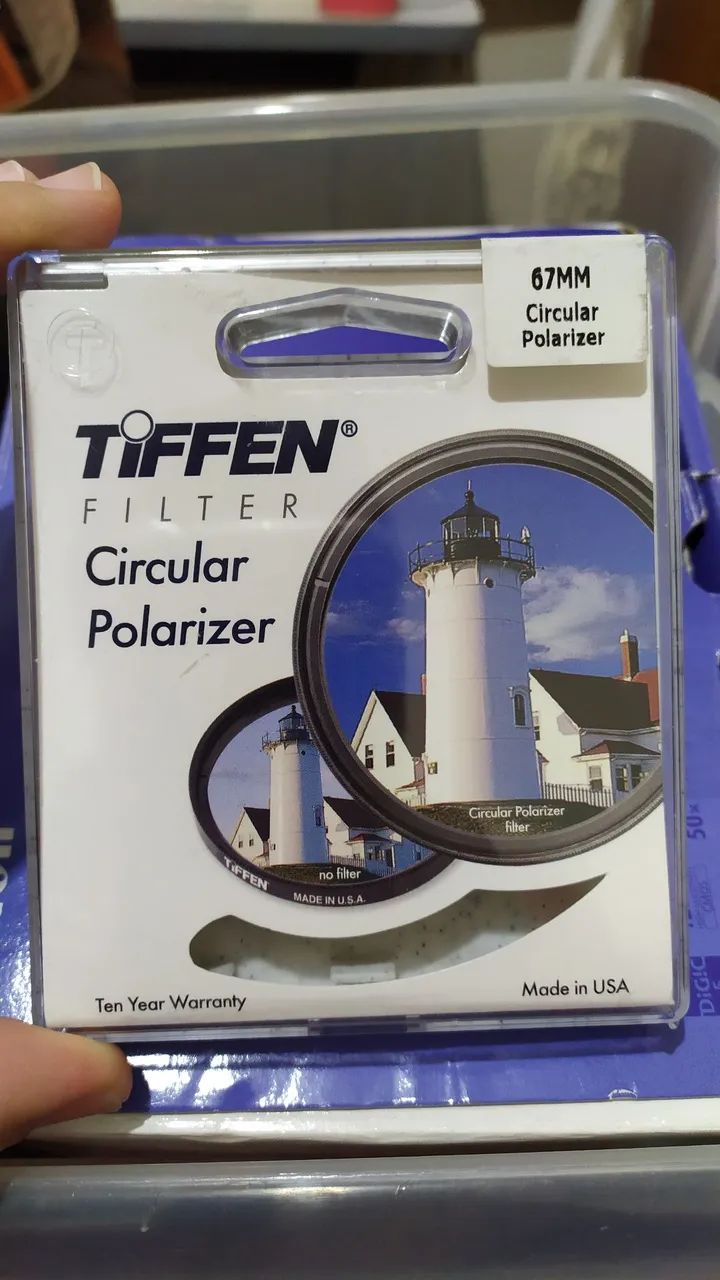 Filtros Hoya e Tiffaen para câmera DSLR - Foto 4