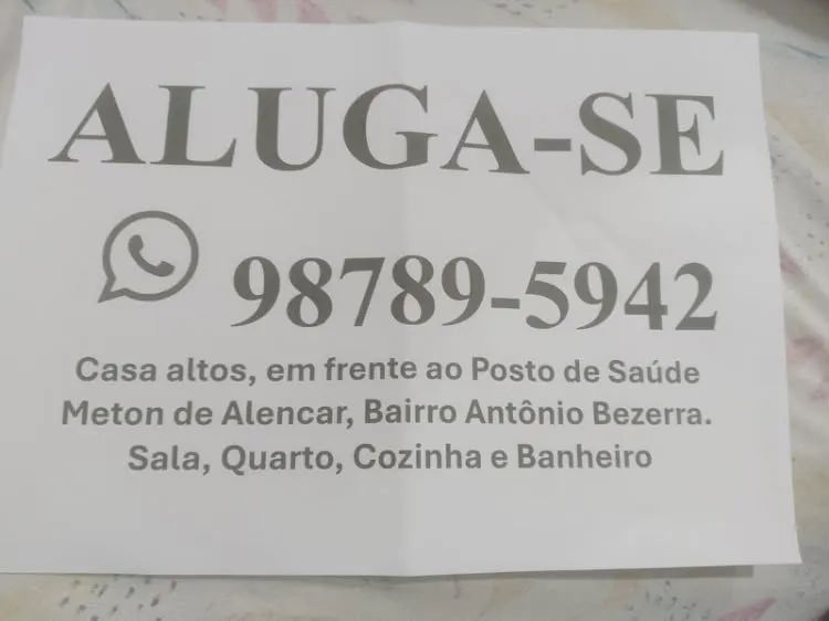 Casa para alugar 500,00