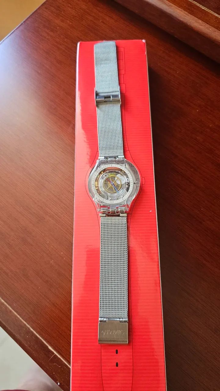 SWATCH SKIN com caixa transparente  - Foto 2