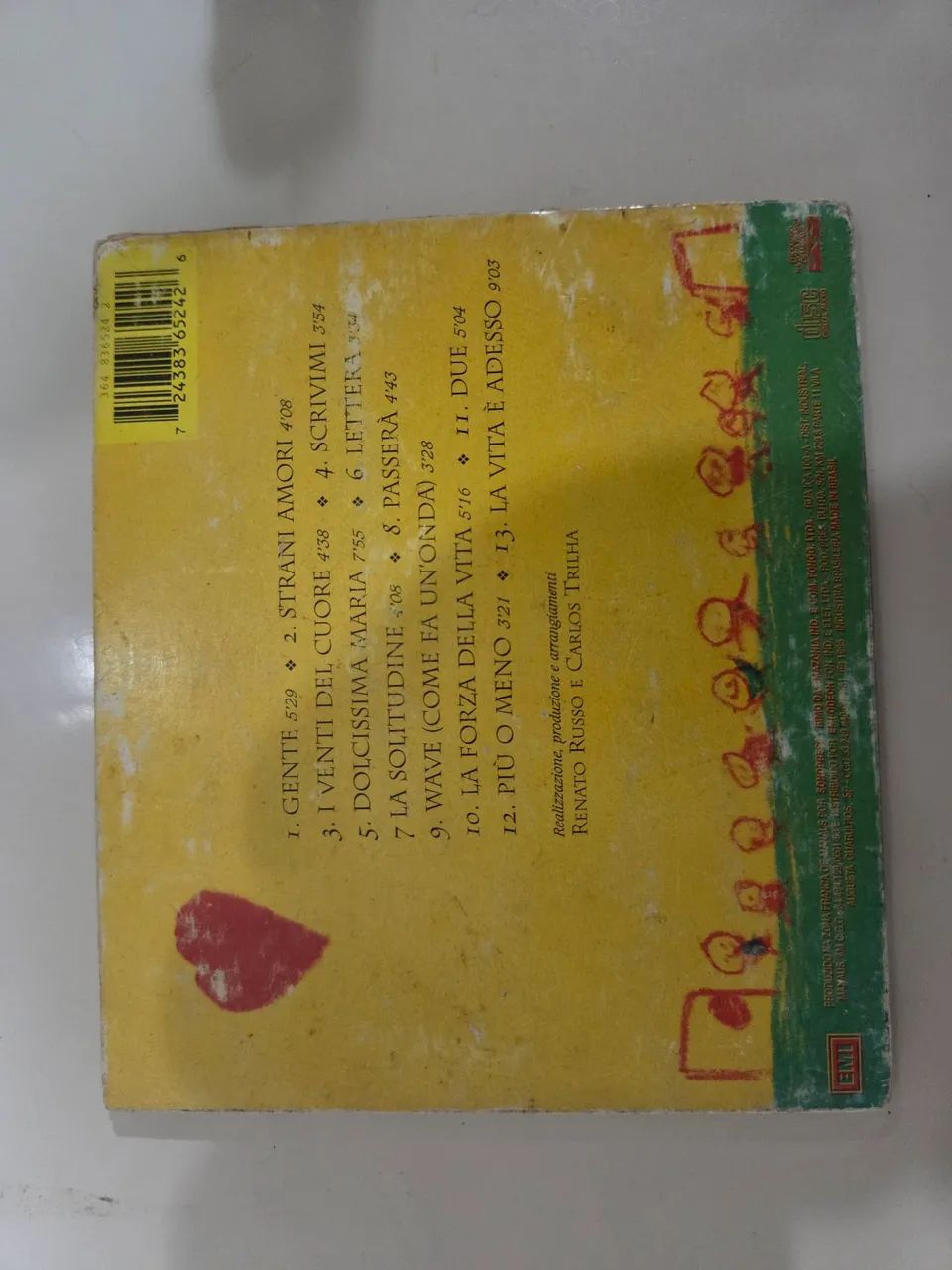CD Renato Russo - Equilíbrio Distante (Álbum Original) - Foto 2