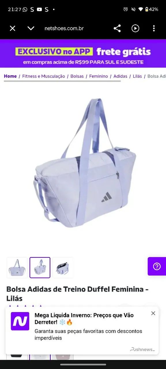 Bolsa Adidas  - Foto 3