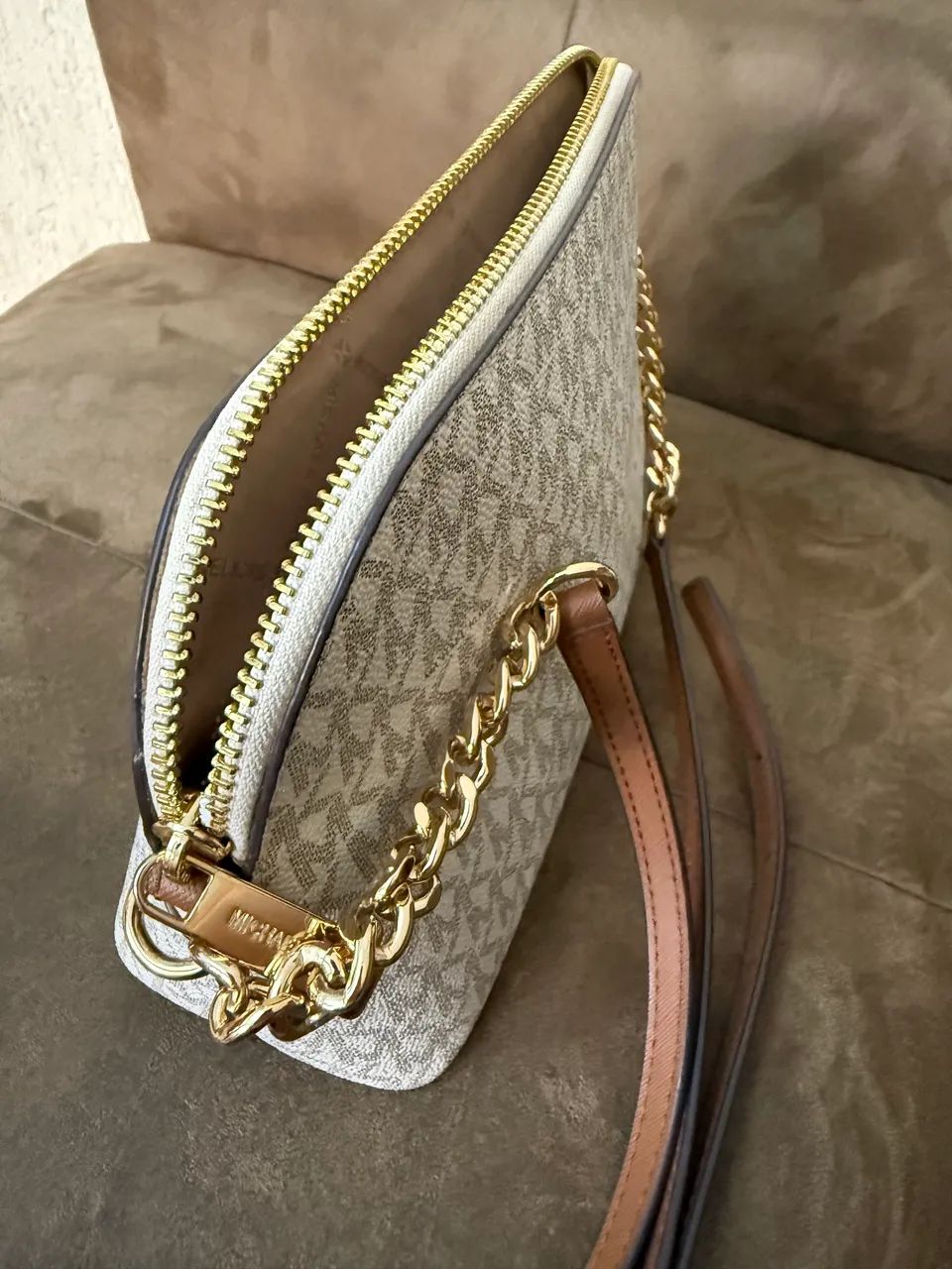 Bolsa Michael Kors Jet Set Crossbody Original - Foto 4