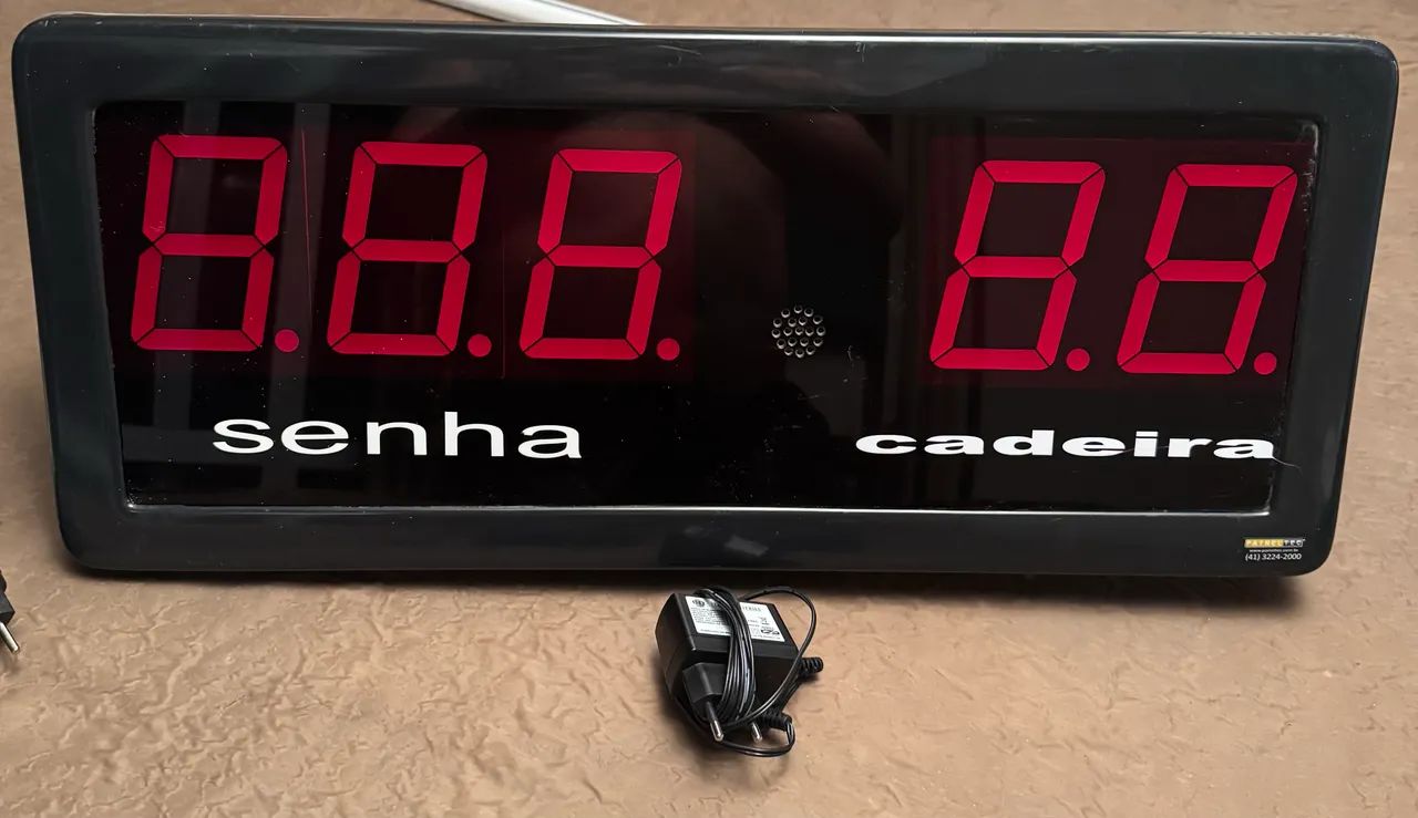 Painel de senha com teclado e impressora  - Foto 5