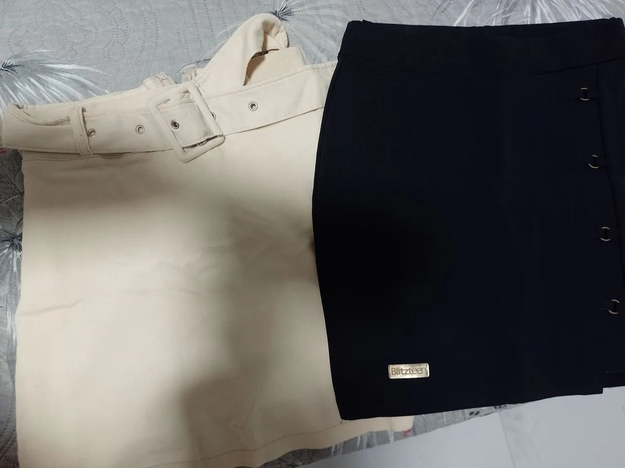 9 Peças usadas blusas saias shorts - Foto 3
