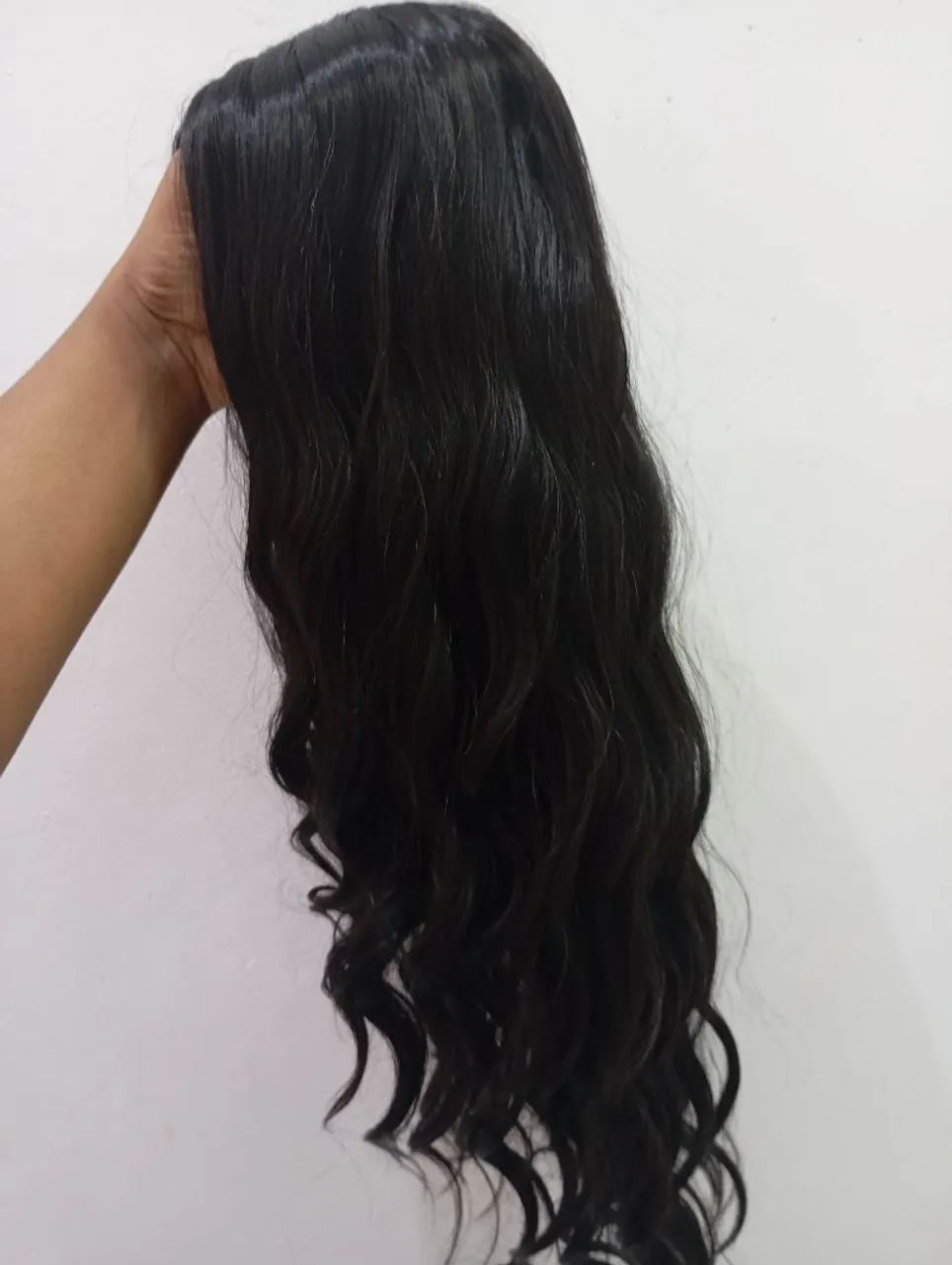 Lace wig ondulada.  - Foto 2