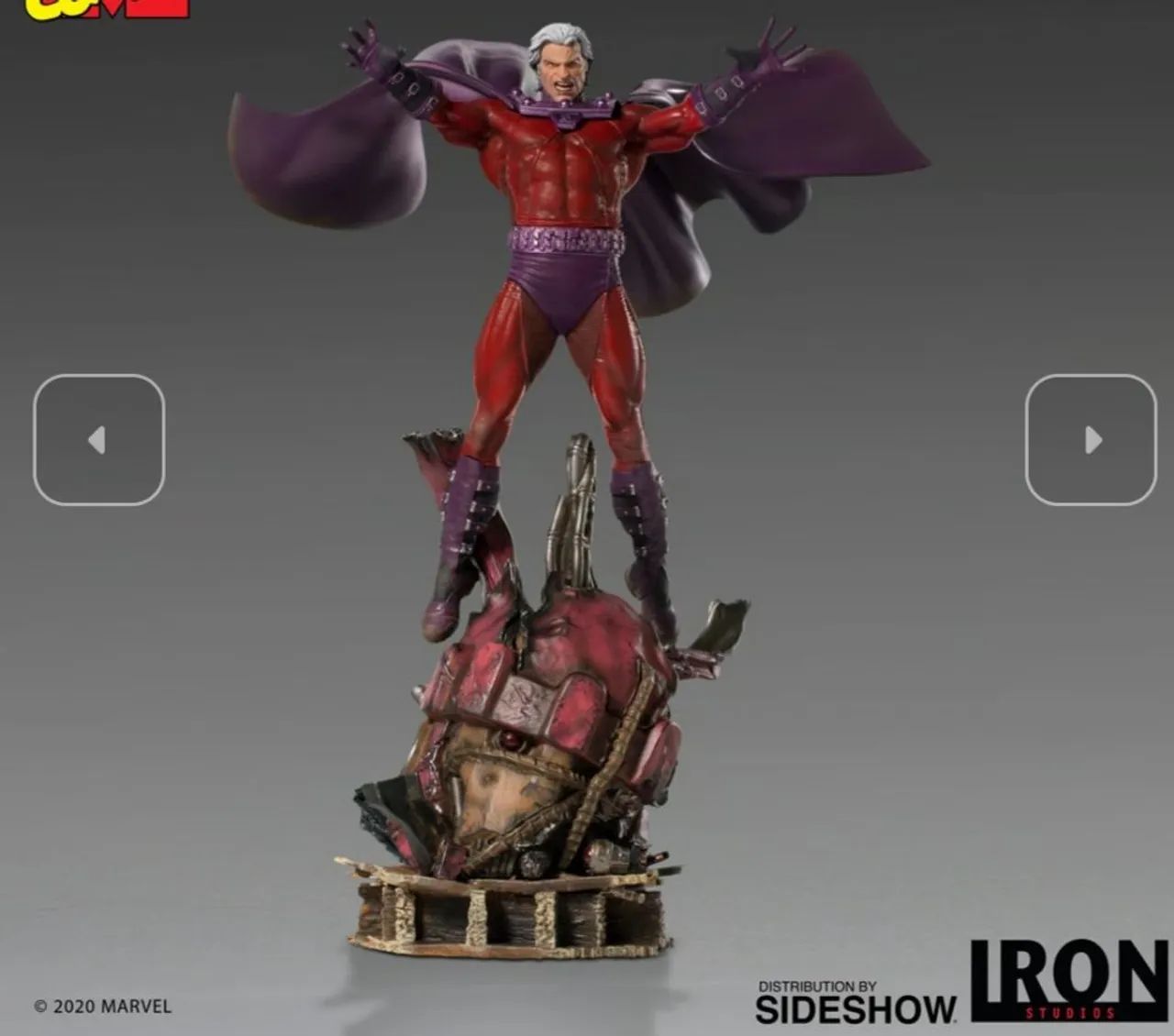 Diorama Magneto Deluxe Iron Studios X-Men - Foto 2