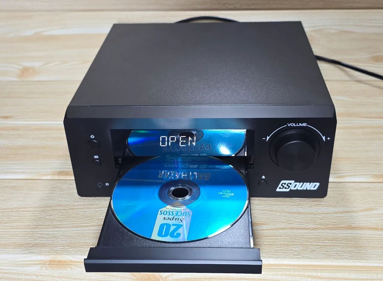Mini System SS-002 SSOUND 330W CD/MP3 Bluetooth Rádio - Bivolt - Foto 4