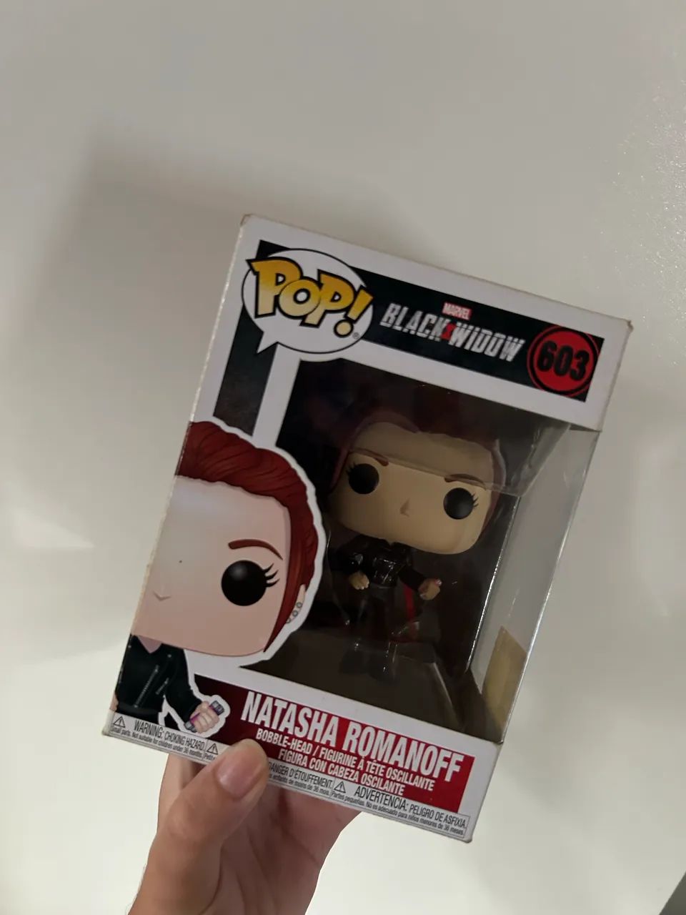 Funko pop marvel Natasha Romanoff 