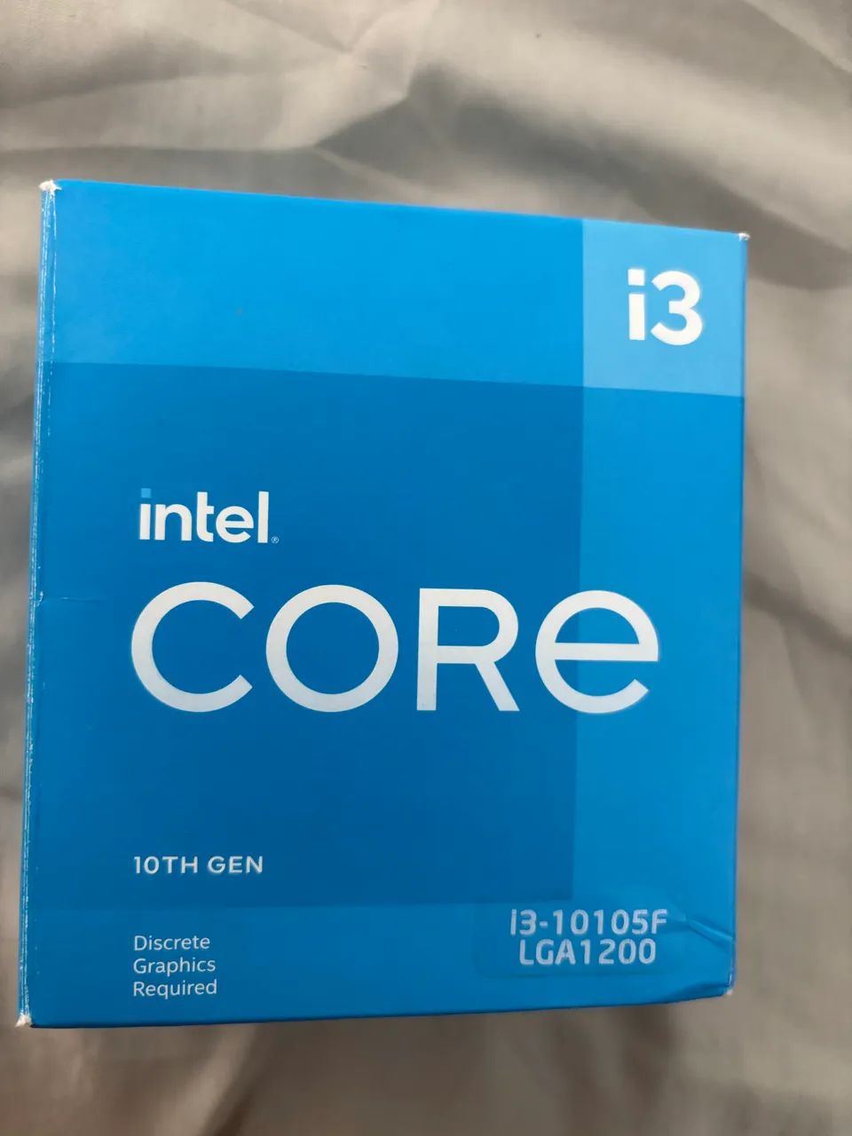 PROCESSADOR INTEL I3-10105F 3.70GHz 6MB CACHE
