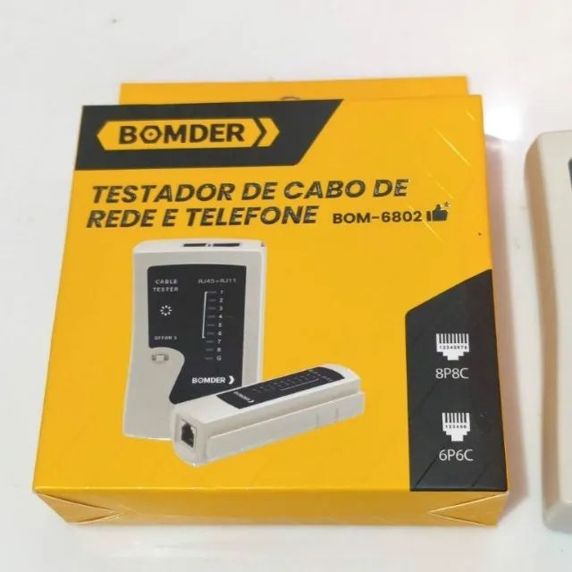 Testador de Cabo de rede Bomder BOM-6802 - Foto 3