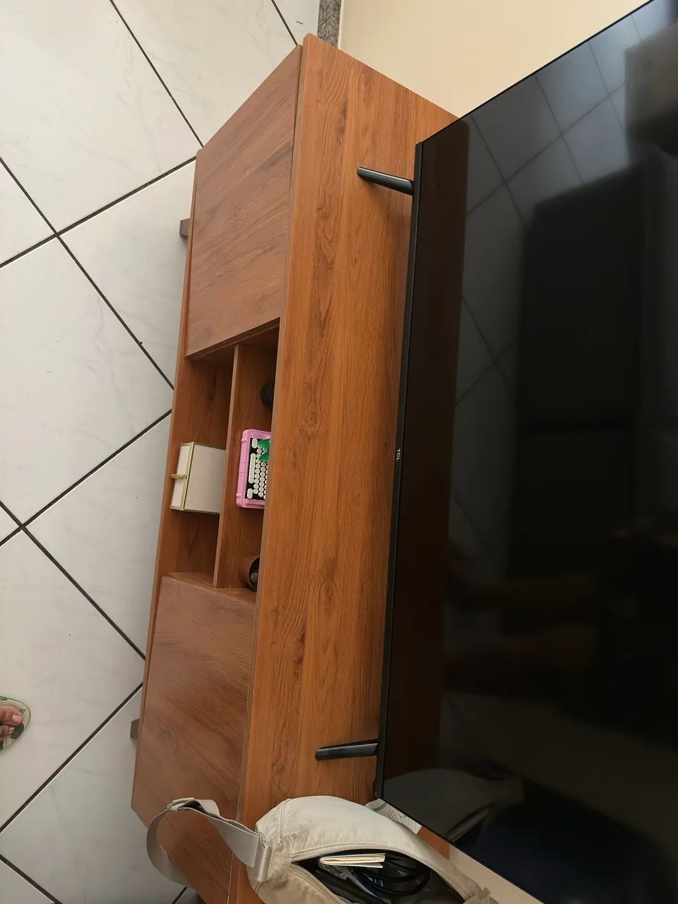 RACK PARA TV ATE 50 POLEGADAS MONTADO NOVO