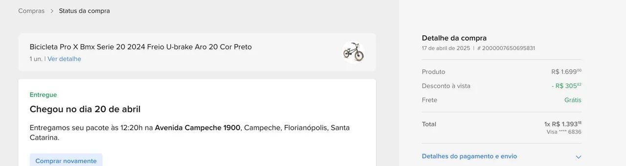 Bicicleta Pro X Bmx Serie 20 2024 - Foto 2