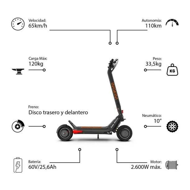 Patinete elétrico Inokin Oxo 2000w usado 