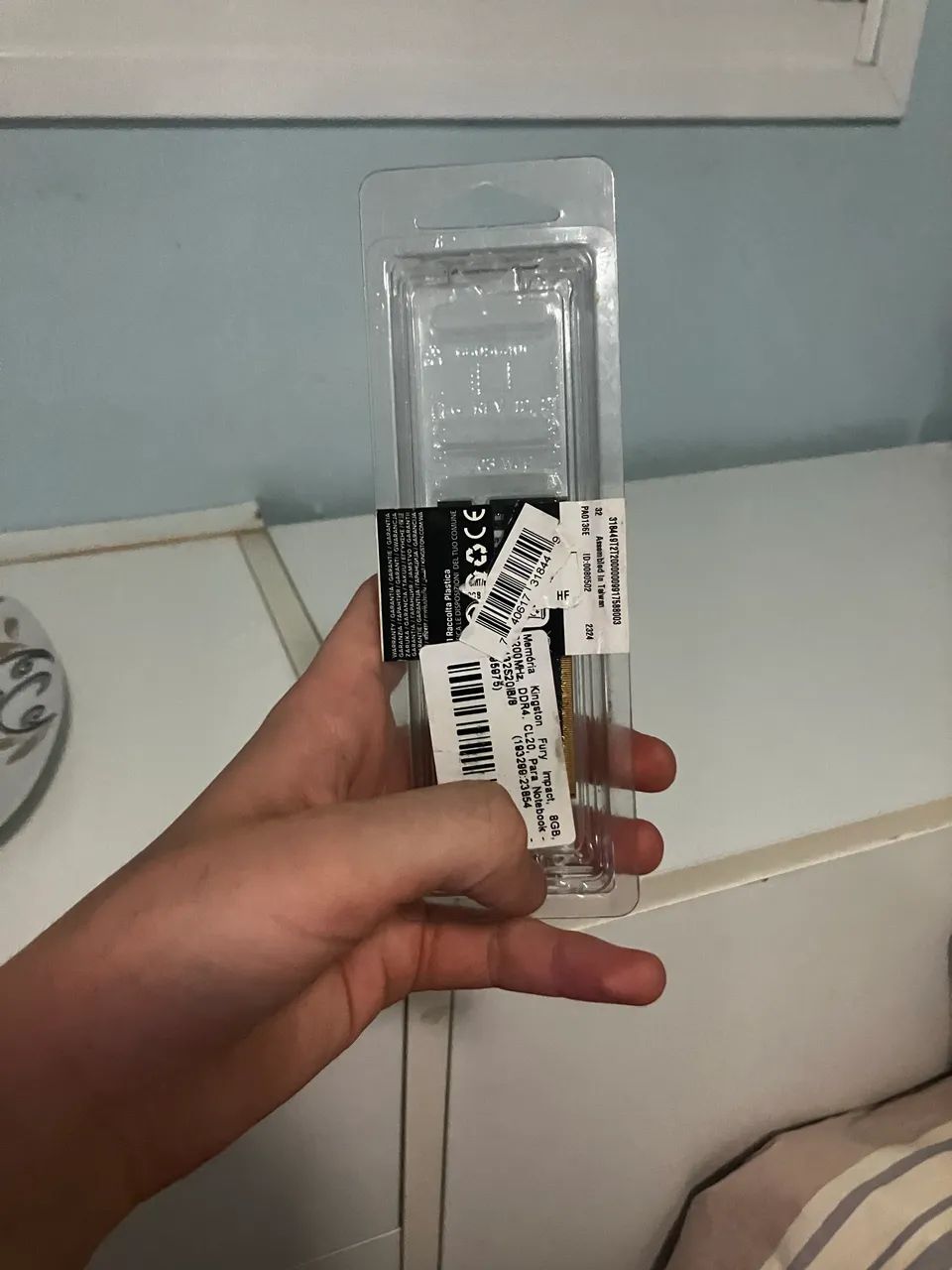 Memória RAM DDR4 Kingston 8g - Foto 3